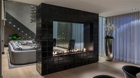 Designer Fireplaces I Double Sided Fireplace