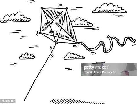 Kite Sky Drawing Photos and Premium High Res Pictures - Getty Images