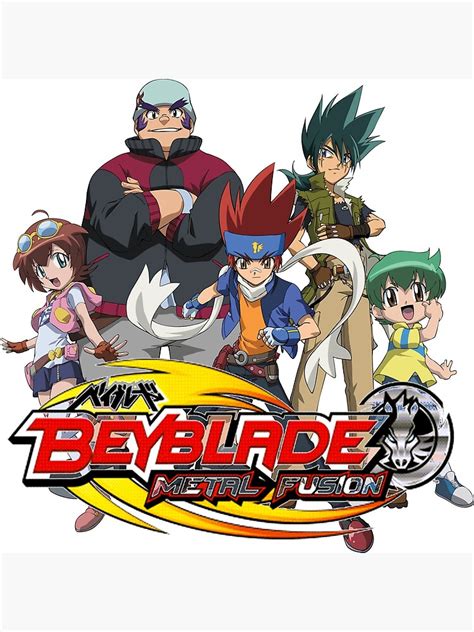 "BeyBlade Metal Fusion Logo Team" Art Print for Sale by MBBZ | Redbubble