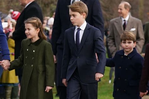 Prince George, Princess Charlotte, Prince Louis Join Royals at Christmas