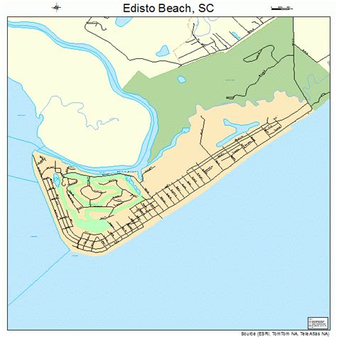 Map Of Edisto Beach « bomoto92