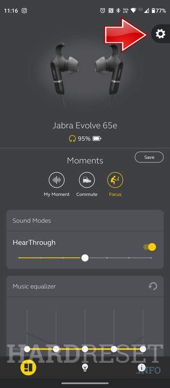 Enable Disable SideTone JABRA Evolve 65e, How To - HardReset.info