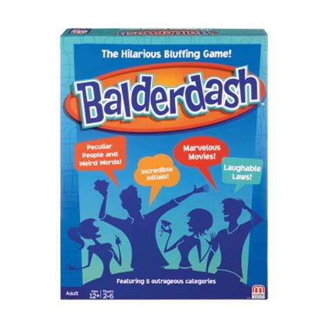 Mattel Balderdash Board Game, 1 ct - Kroger