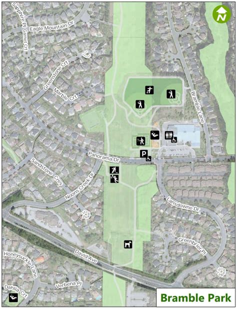 Bramble Park Map-Coquitlam-BC