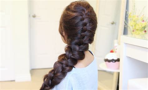 Elsa's French Braid Hairstyle from Disney's Frozen · Bebexo Lifestyle Blog