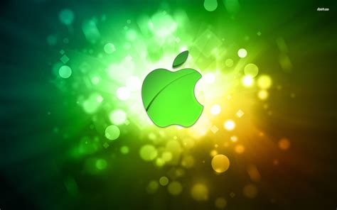 Green Apple Logo Wallpapers - Top Free Green Apple Logo Backgrounds - WallpaperAccess