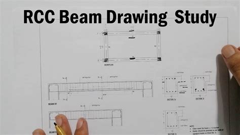 How to Read Beams Structure Drawing - Study of Beam Drawing - YouTube