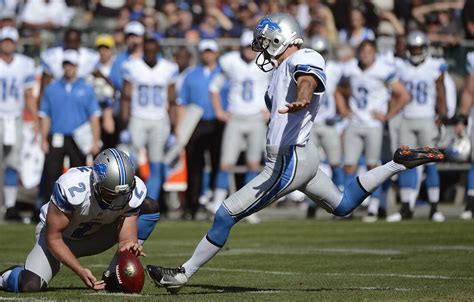 At 42, Detroit Lions Kicker Earns Admiration : NPR