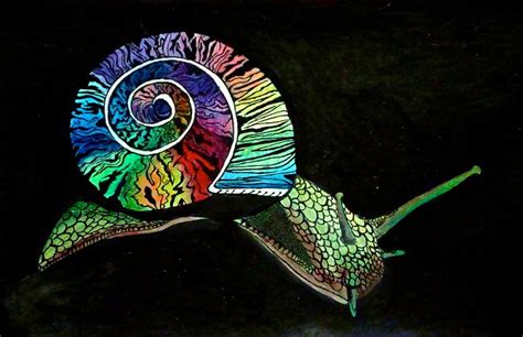 snail art | Trippy Snail by CamGray Magic Roundabout, Giraffe, Elephant, Snail Art, Dream High ...