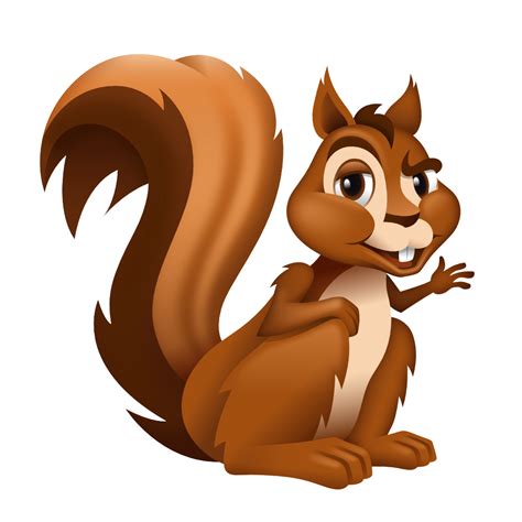 Nutty Squirrel Logo/illo on Behance