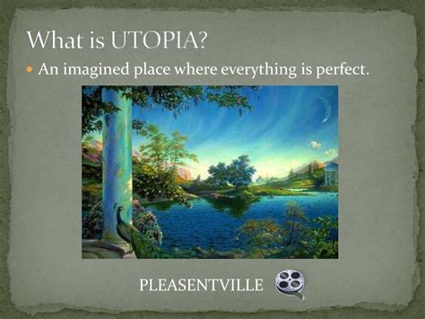 PPT - UTOPIAN SOCIETIES PowerPoint Presentation, free download - ID:2614479