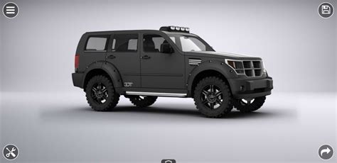 an suv is shown in the middle of a gray background with black wheels ...