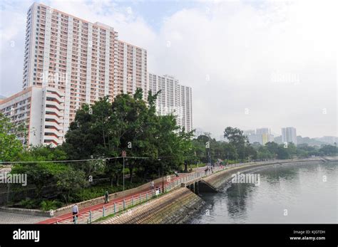 Sha Tin Central Park in Hong Kong Stock Photo - Alamy