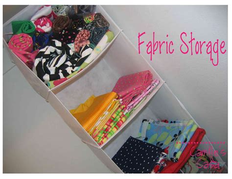 Camille's Casa: Fabric Storage gone Simple!