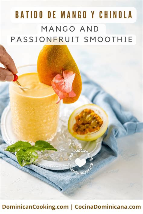 [Recipe + Video] Mango and Passionfruit Smoothie and Cocktail