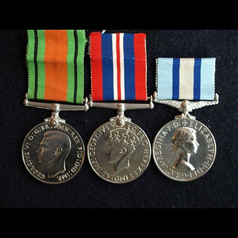 WW2 DM, WM & Royal Observer Corps Medal Leading Observer Stewart ...