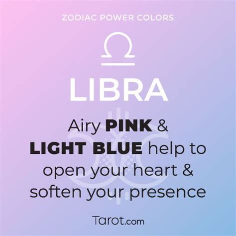 Your Zodiac Sign's Power Color | Astrology libra, Zodiac signs colors, Libra zodiac facts