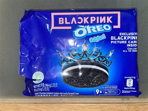 blackpink oreo, Food & Drinks, Packaged & Instant Food on Carousell