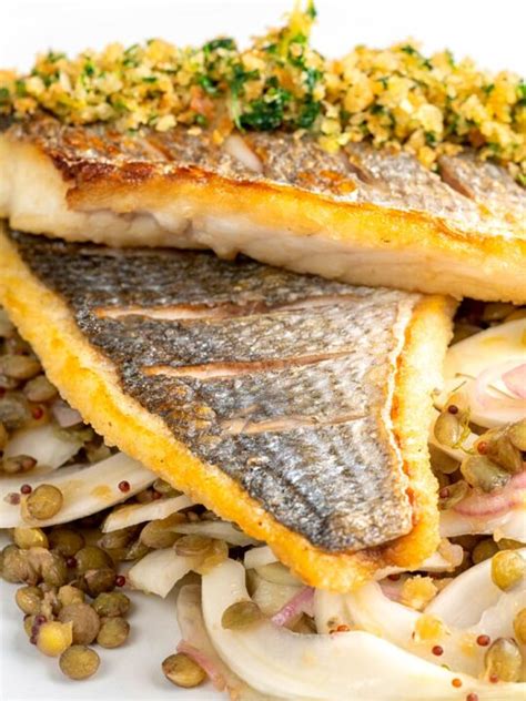 Sea Bream Fillet with Lemon Parsley Crumb | Krumpli