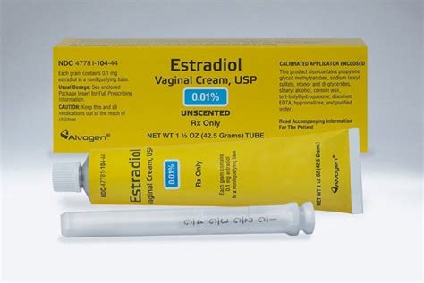 Estradiol Vaginal Cream, USP - Alvogen