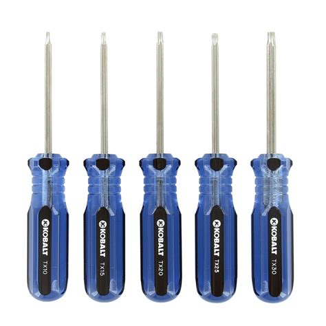 Shop Kobalt 5-Piece Torx Multi-Bit Screwdriver Set at Lowes.com