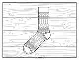 75  Sock Coloring Pages For Kids & Adults Free Printable PDFs sketch template