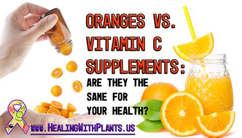 does eating oranges and taking vitamin c have the same health benefits ...