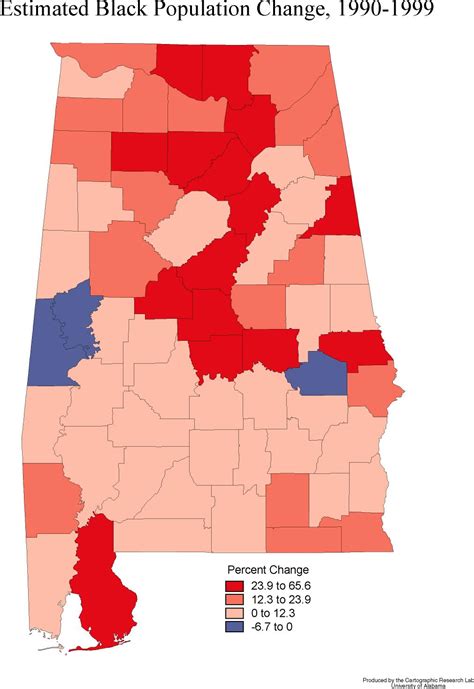 Alabama Maps - Demographics