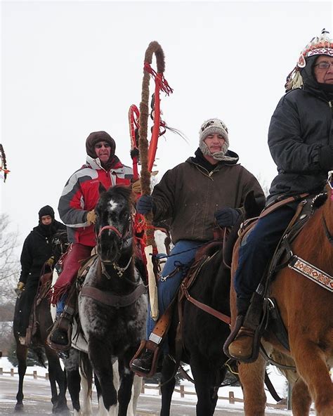 Native American On Horseback