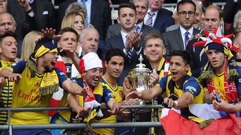 Arsenal Celebrates Second Consecutive FA Cup Win