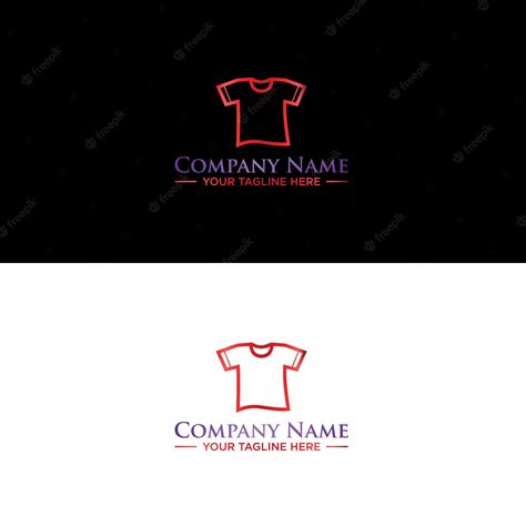 Premium Vector | A t - shirt logo that says company name.