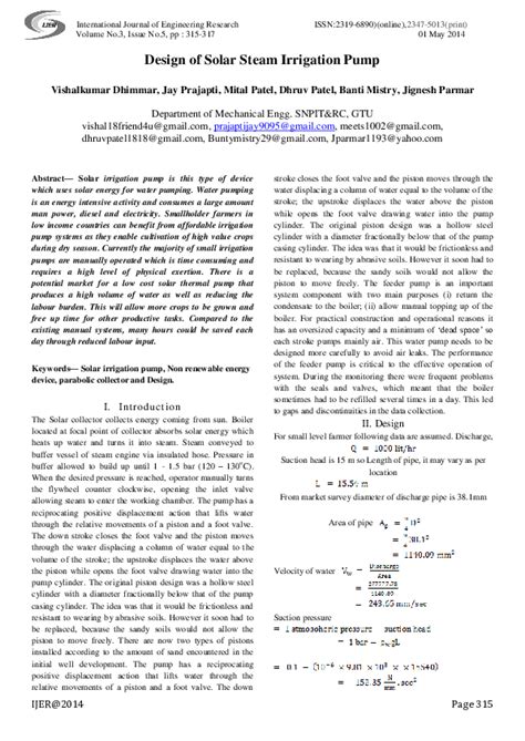 (PDF) Design of solar powered irrigation system | Listowel Abugri Anaba ...