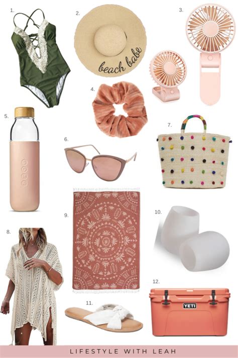 Beach Essentials for A Summer Vacation - Lifestyle with Leah