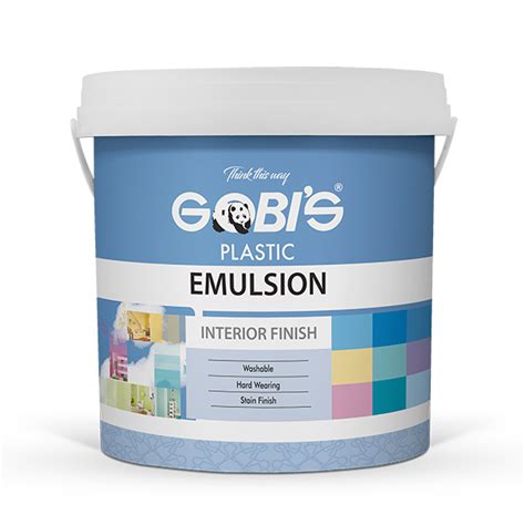 Gobi's Plastic Emulsion | Gobi's Paints