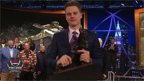 Joe Burrow wins the 2019 Heisman Trophy | College Football on ESPN ...