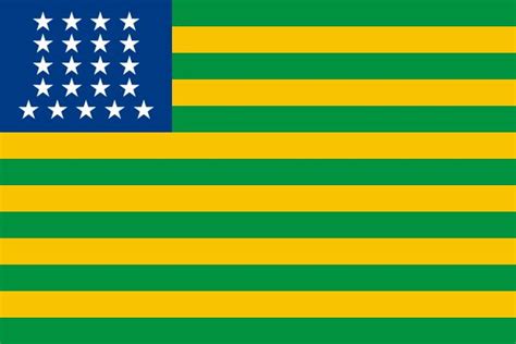 The First Republican Brazilian Flag, November 15-19, 1889. | Bandeira ...