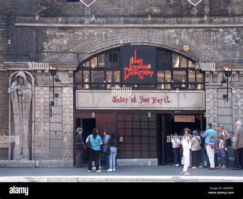 London Dungeon tourist attraction Stock Photo - Alamy