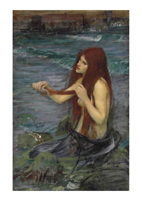 John William Waterhouse - A Mermaid — Spiffing Prints