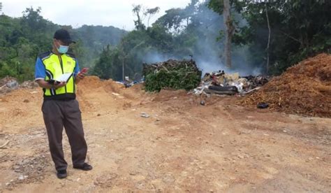 JAS siasat pembakaran sampah terbuka di Sepang - Kosmo Digital