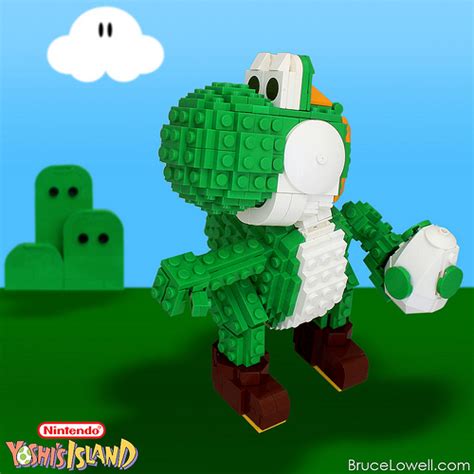 LEGO Yoshi is adorably perfect - The Brothers Brick | The Brothers Brick