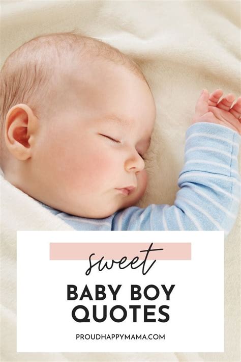 55+ Baby Boy Quotes And Sayings To Welcome A Newborn Son | Baby boy quotes, Baby boy poems, New ...