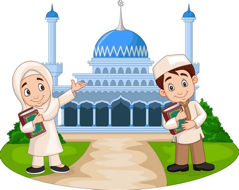 Islamic Cartoon Background Vector Art, Icons, and Graphics for Free Download