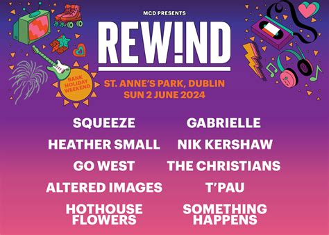 Rewind Festival is Coming to Dublin.