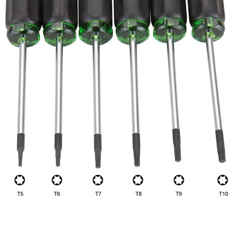 OEMTOOLS Precision Star Screwdriver Set 6 Piece