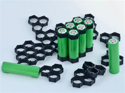 Hexagonal 18650 battery holders (30 cell pack) – VRUZEND DIY Battery Kit