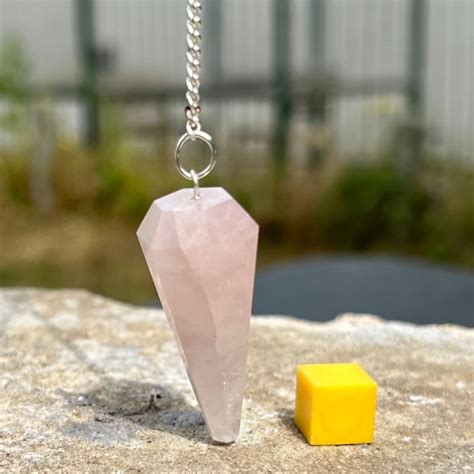 Pendulum Rose Quartz for Love and Emotional Healing – My Lost Gems