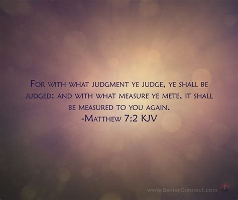 Matthew 7:2 KJV