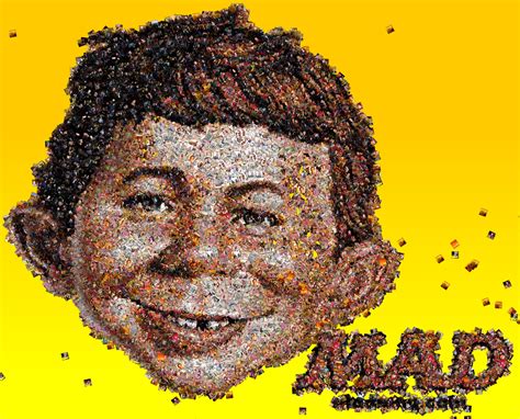 Alfred E. Neuman photo mosaic by Mosaikify on DeviantArt