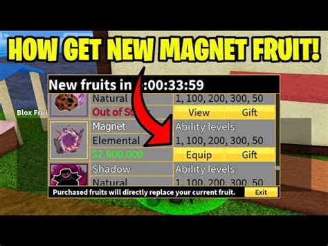 HOW TO GET MAGNET FRUIT IN BLOX FRUITS! - YouTube