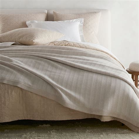 Peacock Alley Terrace Bed Blanket – Paynes Gray